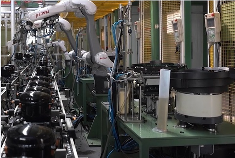 huayi compressor production line